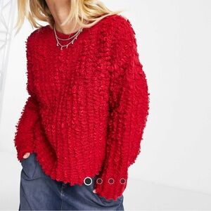 ASOS loopy stitch sweater